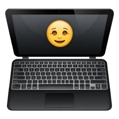 Pc with keyboard  sticker