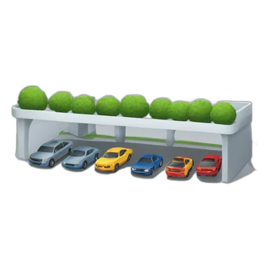 car parking place sticker