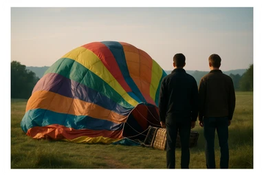 aravani bir baloni singanini tasvirla uning oldida aka uka homush turishibdi yuzlari ko'rinmasa ham bo'ladi sticker