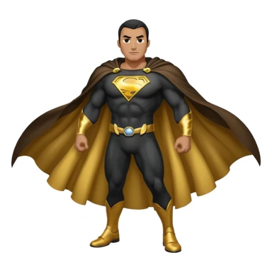 black adam cape sticker