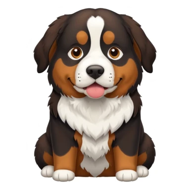 Swiss mountain dog sticker