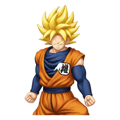 Goku ssj sticker