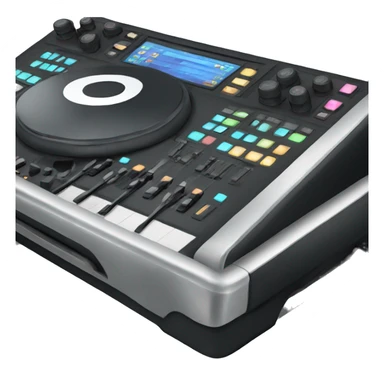 dj console sticker