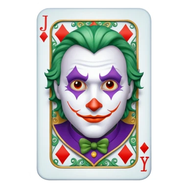 joker's card sticker