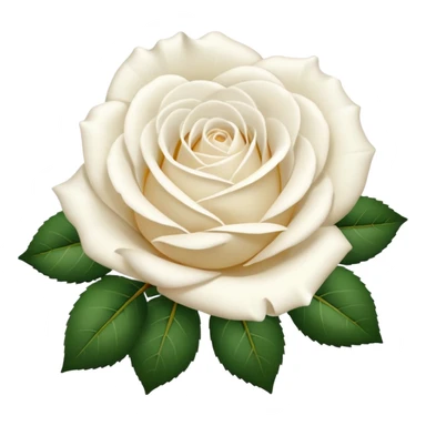 white roses only sticker