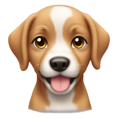Pretty puppy sticker