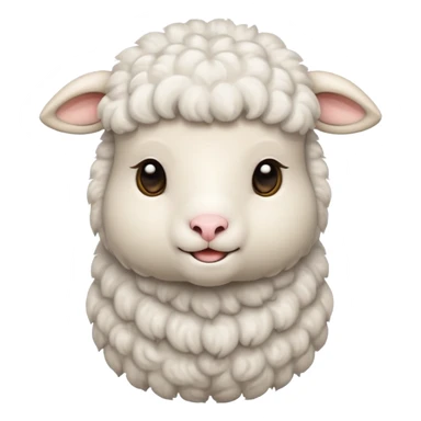 baby sheep sticker