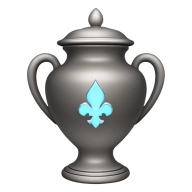 urn ashes which shines  sticker