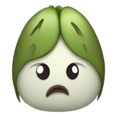 kiwi face sad sticker