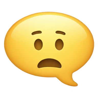 Speech bubble sticker