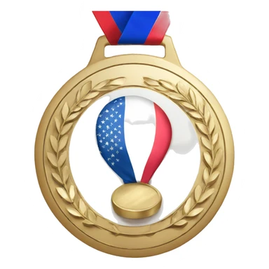olympic medal sticker