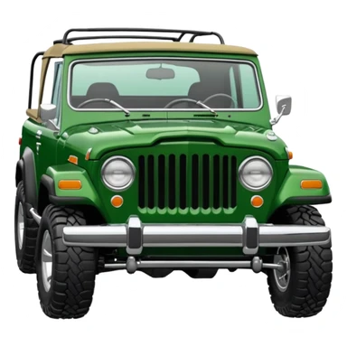 c101 jeepster commando with hardtop with straight flat bonnet sticker