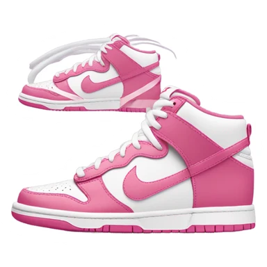 Pink Nike dunks sticker
