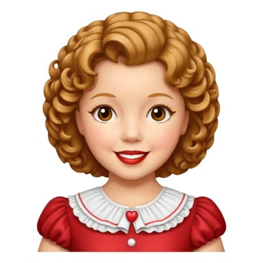 Shirley temple  sticker
