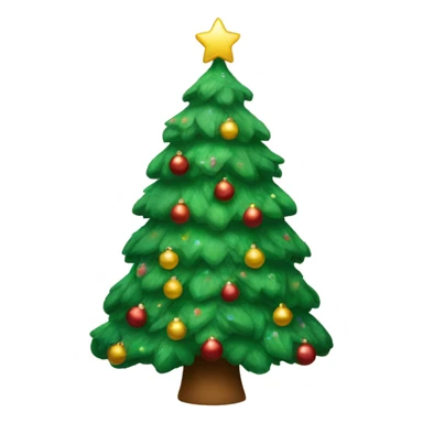 Christmas tree  sticker