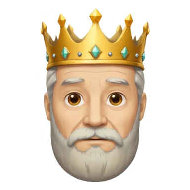 Make it based off a king make it based off the king , but make it an old man sticker