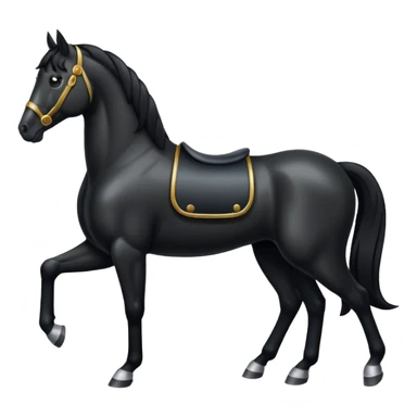 Hors is bladk sticker