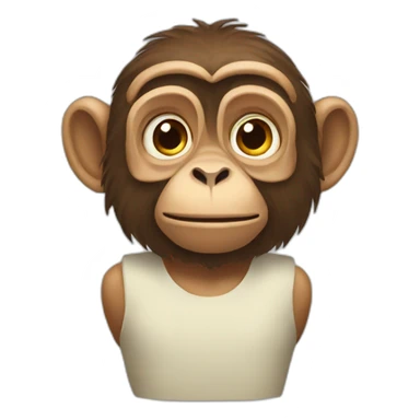 monkey emoji sticker