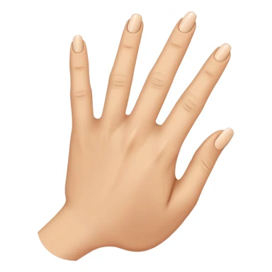 Right hand missing ring finger  sticker