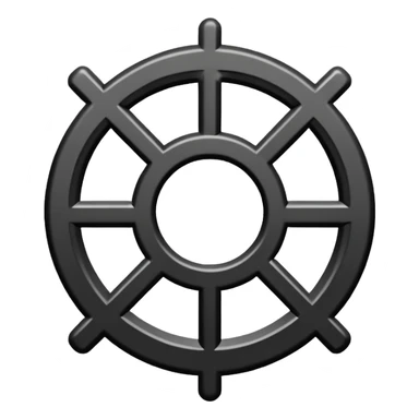 monochrome chakana symbol, thick lines, no color sticker
