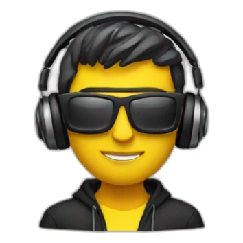 durazno dj 3d sticker