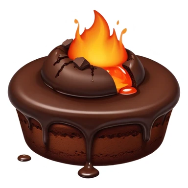 lava cake  sticker