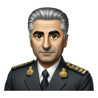 shah Mohammad Reza Pahlavi sticker