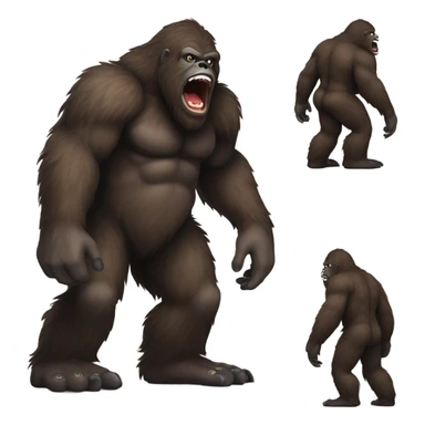 Bigfoot calling sticker