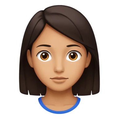 Person =looking sideways sticker