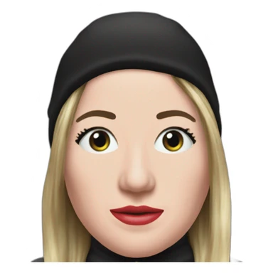 Victoria Coren-Mitchell is in the Real IRA balaclava party sticker