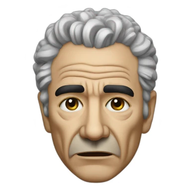 Aldo Moro crying sticker