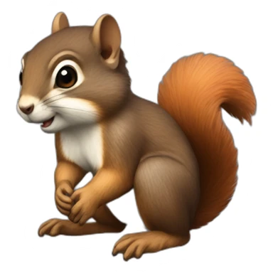 Baldurs Gate Squirrel sticker