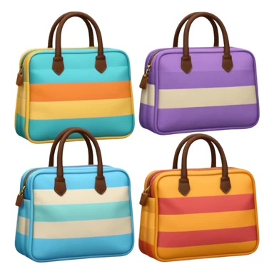 striped bags sticker