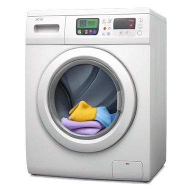 laundry machine 8kg sticker