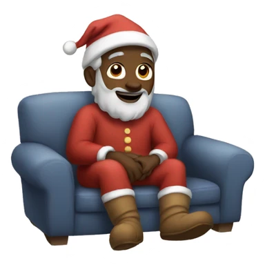 cozy christmas sticker