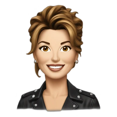 Shania Twain sticker
