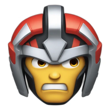 Goldorak angry sticker