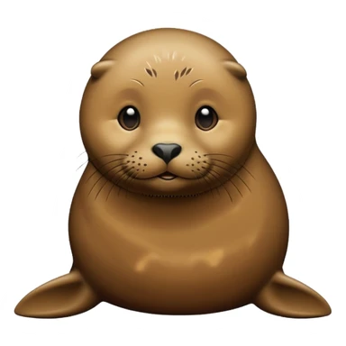 why does the seal have hair? sticker