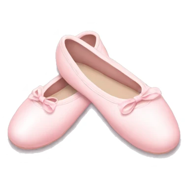 pastel pink ballet shoes sticker