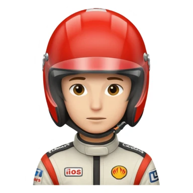 car racing driver
 sticker