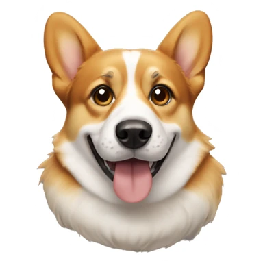 dog corgis  sticker