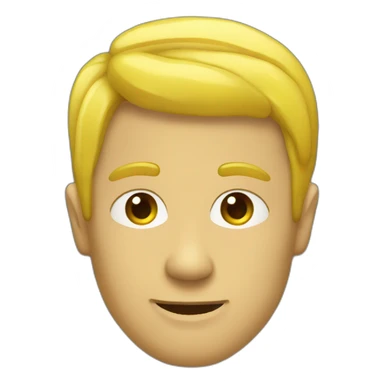 Homme banane sticker