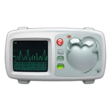 heart monitor sticker