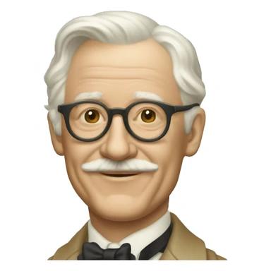 William Addison Dwiggins feliz sticker