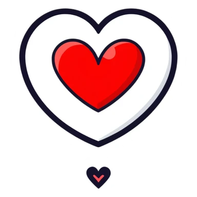 Check Mark with a heart sticker