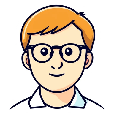 dodger fan with glasses sticker