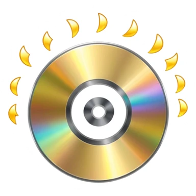 Cd being thrown  sticker