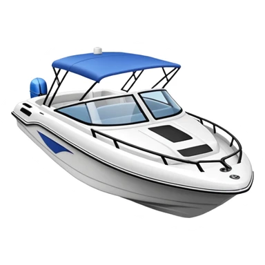 Bow rider sport boat  sticker