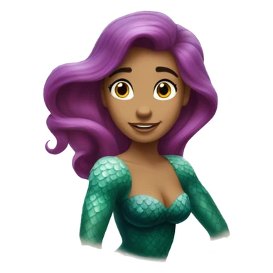 The little mermaid sticker