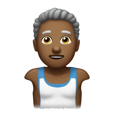 paresseux qui fait un marathon  sticker